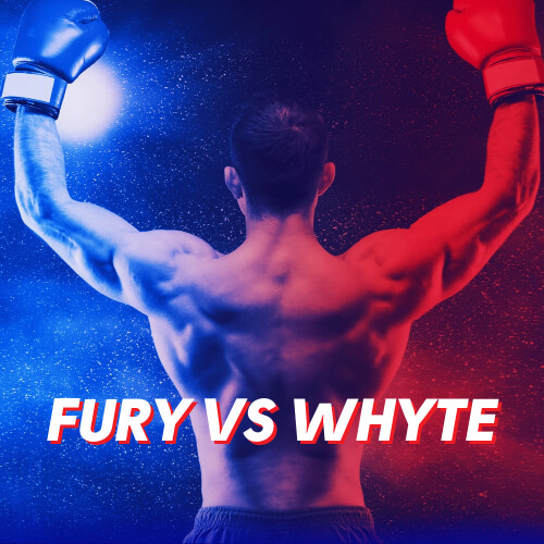 30€ FREEBET FROM THE BOXING MATCH BETWEEN FURY AND WHYTE