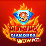9 Blazing Diamonds Wowpot